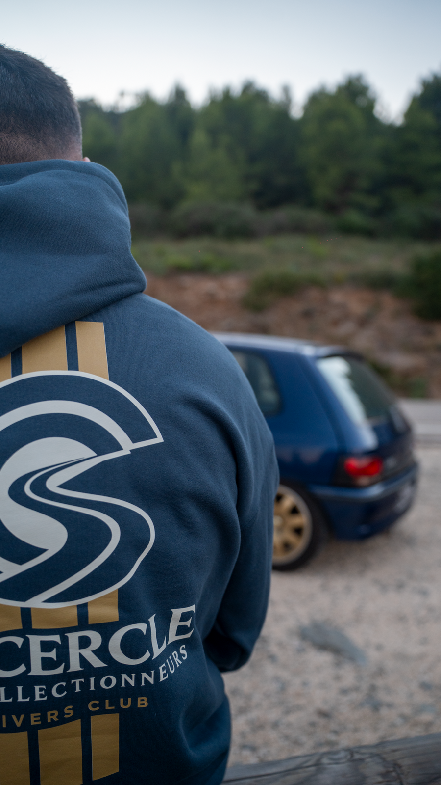 Sweat-shirt Drivers Club – Bleu Williams